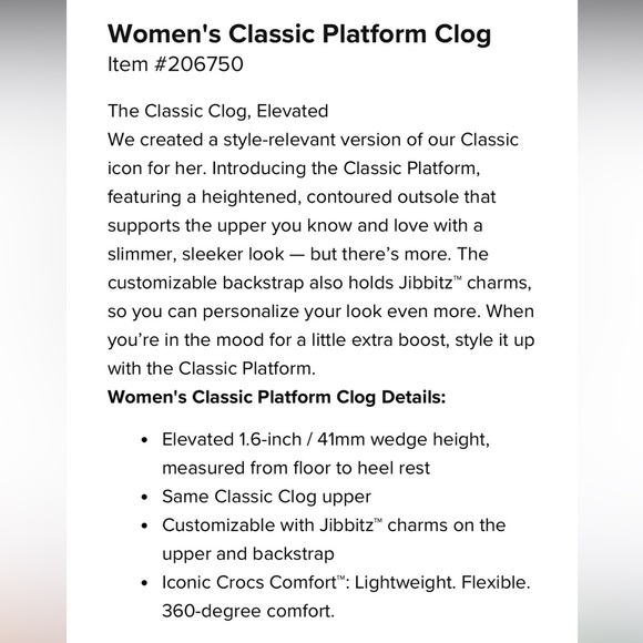 Platform CROCS ๐๐ค - Picture 6 of 15